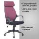 Кресло офисное  PREMIUM "Galaxy EX-519", ткань, черное/терракотовое. Фото товара с разных ракурсов.